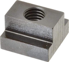 Gibraltar - 1/2-13 Tapped Through T Slot Nut - 5/8" Slot Width, 1-1/8 x 3/8" Base Width x Height, 1-1/8 x 3/4" OAL x Height - Apex Tool & Supply
