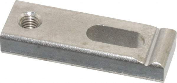 Gibraltar - 7/32" Stud, Stainless Steel, Strap Clamp - 5/16" Travel, 1-1/2" OAL x 1/2" Wide x 1/4" High, Radius Nose - Apex Tool & Supply