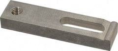 Gibraltar - 11/32" Stud, Stainless Steel, Strap Clamp - 7/8" Travel, 3" OAL x 3/4" Wide x 3/8" High, Radius Nose - Apex Tool & Supply