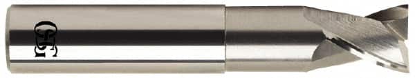 OSG - 1", 1" LOC, 1" Shank Diam, 5" OAL, 2 Flute, Solid Carbide Square End Mill - Apex Tool & Supply