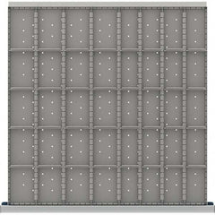 LISTA - 40-Compartment Drawer Divider Layout for 3.15" High Drawers - Apex Tool & Supply
