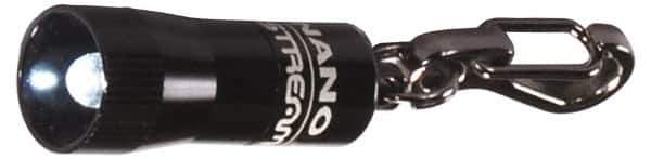 Streamlight - Water Resistant, Aluminum Mini Flashlight - 10 Lumens, 8 hr Runtime, White LED Bulb, Black Body, 4 Button/Coin Cell Batteries Included - Apex Tool & Supply