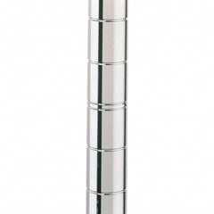 Metro - 1" Wide x 96" High x 1" Long Open Shelving Stationary Shelving Post - Apex Tool & Supply