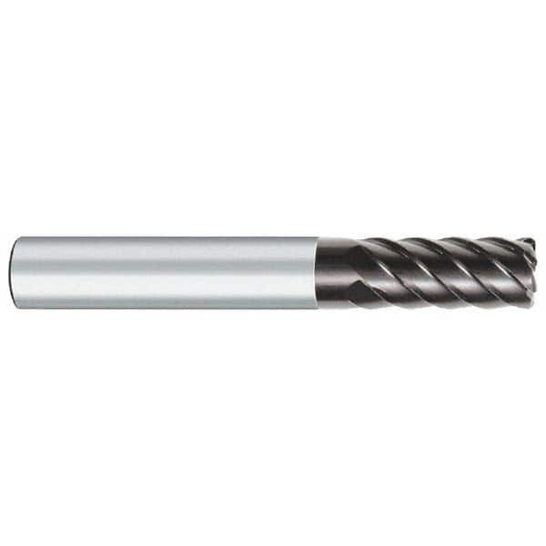 OSG - 12mm Diam 6 Flute Solid Carbide 1mm Corner Radius End Mill - Apex Tool & Supply