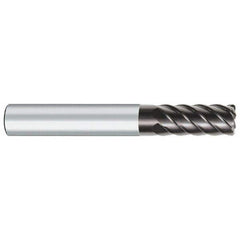 OSG - 12mm Diam 6 Flute Solid Carbide 1mm Corner Radius End Mill - Apex Tool & Supply