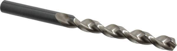 Walter-Titex - 11/16", 130° Point, Parabolic Flute, High Speed Steel Taper Length Drill Bit - Oxide Finish, 6-7/32" Flute Length, 9-31/64" OAL, Series A1522 - Apex Tool & Supply