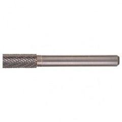 SA-42 Double Cut Solid Carbide Bur-Cylindrical without End Cut - Apex Tool & Supply