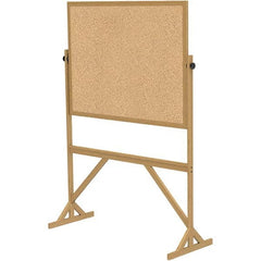 Ghent - Cork Bulletin Boards Style: Reversible Bulletin Board Color: Natural Cork - Apex Tool & Supply