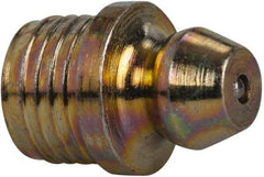 Value Collection - Straight Head Angle, 5/16 Thread Steel Drive-In Grease Fitting - Apex Tool & Supply