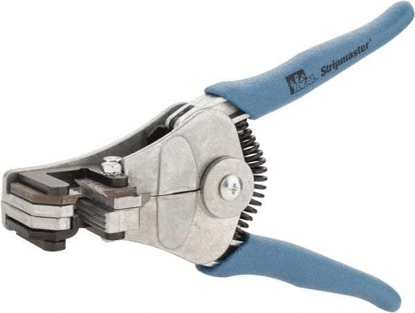 Ideal - 22 to 10 AWG Capacity Automatic Wire Stripper - 7" OAL, Plastic Cushion Handle - Apex Tool & Supply