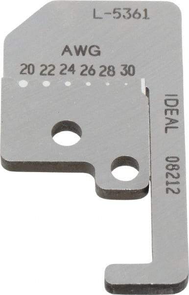 Ideal - 30 to 20 AWG Wire Gage Replacement Blade - Apex Tool & Supply