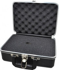 Platt - 12" Wide x 5" High, Clamshell Hard Case - Black, Plastic - Apex Tool & Supply