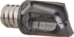 Iscar - MM HC Grade IC908 Carbide T-Slot Milling Tip Insert - TiAlN Finish, 2 Flutes, 3/8" Cutting Diam, 0.38" Depth of Cut, 0.485" Extension, 0.016" Cnr Rad, 10° Helix - Apex Tool & Supply