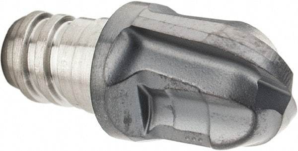Iscar - MM HCR Grade IC908 Carbide Ball Nose Milling Tip Insert - TiAlN Finish, 2 Flutes, 5/16" Cutting Diam, 0.31" Depth of Cut, 0.39" Extension - Apex Tool & Supply