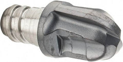 Iscar - MM HCR Grade IC908 Carbide Ball Nose Milling Tip Insert - TiAlN Finish, 2 Flutes, 5/16" Cutting Diam, 0.31" Depth of Cut, 0.39" Extension - Apex Tool & Supply