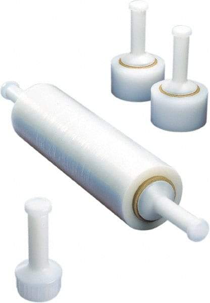 Nifty Products - 5" x 1,000' 80 Gauge Clear Bundling Stretch Film with Dispenser - Apex Tool & Supply