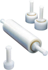 Nifty Products - 5" x 1,000' 80 Gauge Clear Bundling Stretch Film with Dispenser - Apex Tool & Supply