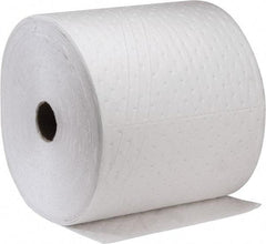 Brady SPC Sorbents - 18 Gal Capacity per Package, Oil Only Roll - 150' Long x 15" Wide, Polypropylene - Apex Tool & Supply