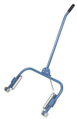 OTC - 4 Wheel, 300 Lb Capacity, Single Unit Dolly with Handle - 3-1/2" Casters, 36 to 48" Steel Wheels - Apex Tool & Supply