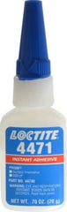 Loctite - 0.70 oz Bottle Clear Instant Adhesive - Series 4471 - Apex Tool & Supply
