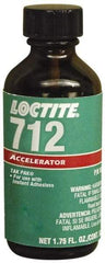 Loctite - 1.75 Fluid Ounce, Clear Adhesive Accelerator - For Use with Instant Adhesive - Apex Tool & Supply