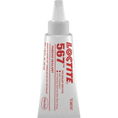 Loctite - 50 mL Tube White Pipe Sealant - 450°F Max Working Temp, High Performance Sealant for Metal Fittings - Apex Tool & Supply