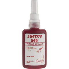 Loctite - 50 mL Bottle, Purple, Liquid Threadlocker - Series 545, 24 hr Full Cure Time, Hand Tool Removal - Apex Tool & Supply