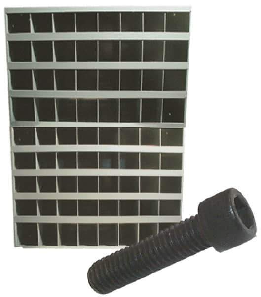 Value Collection - 1/4-20 UNC Hex Socket Drive, Socket Cap Screw - Alloy Steel, Black Oxide Finish, Partially Threaded, 1-1/4" Length Under Head - Apex Tool & Supply