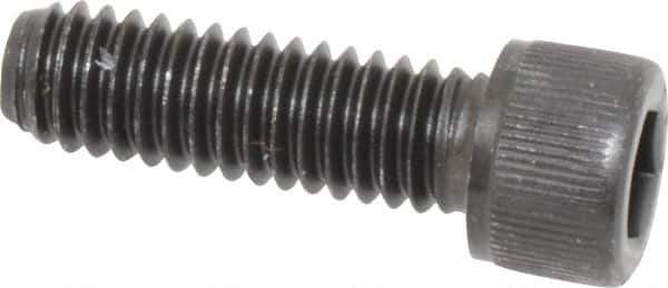 Value Collection - 5/16-18 UNC Hex Socket Drive, Socket Cap Screw - Alloy Steel, Black Oxide Finish, Fully Threaded, 1" Length Under Head - Apex Tool & Supply