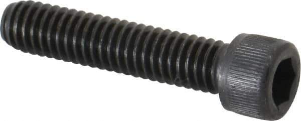 Value Collection - 5/16-18 UNC Hex Socket Drive, Socket Cap Screw - Alloy Steel, Black Oxide Finish, Partially Threaded, 1-1/2" Length Under Head - Apex Tool & Supply