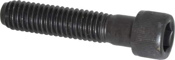 Value Collection - 3/8-16 UNC Hex Socket Drive, Socket Cap Screw - Alloy Steel, Black Oxide Finish, Partially Threaded, 1-3/4" Length Under Head - Apex Tool & Supply