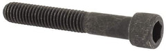 Value Collection - 3/8-16 UNC Hex Socket Drive, Socket Cap Screw - Alloy Steel, Black Oxide Finish, Partially Threaded, 2-1/2" Length Under Head - Apex Tool & Supply