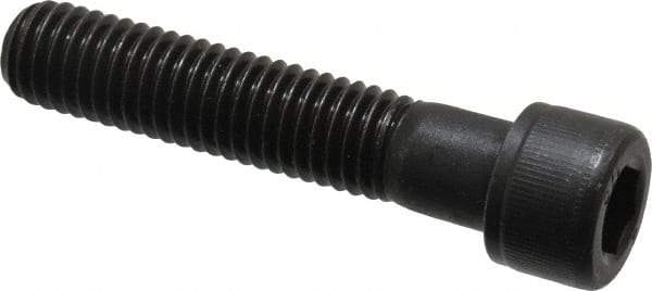 Value Collection - 1/2-13 UNC Hex Socket Drive, Socket Cap Screw - Alloy Steel, Black Oxide Finish, Partially Threaded, 2-1/2" Length Under Head - Apex Tool & Supply