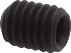 Value Collection - #10-32 UNF, 1/4" OAL, Cup Point Set Screw - Grade 8 Steel, 3/32" Key - Apex Tool & Supply