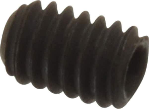 Value Collection - #8-32 UNC, 1/4" OAL, Cup Point Set Screw - Grade 8 Steel, 5/64" Key - Apex Tool & Supply