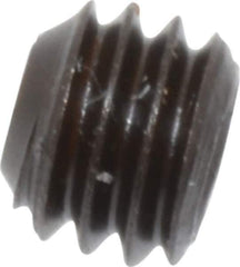 Value Collection - 5/16-18 UNC, 1/4" OAL, Cup Point Set Screw - Grade 8 Alloy Steel, 5/32" Key - Apex Tool & Supply