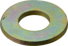 Made in USA - 1/4" Screw, Grade 8 Alloy Steel SAE Flat Washer - 9/32" ID x 5/8" OD, 1/16" Thick - Apex Tool & Supply