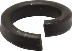 Value Collection - 3/8", 1/8" Thick Split Lock Washer - Steel, Uncoated, 0.382" Min ID, 0.393" Max ID, 0.553" Max OD - Apex Tool & Supply