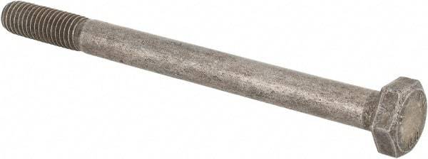 Value Collection - M10x1.50mm Metric Coarse, 120mm Length Under Head Hex Head Cap Screw - Partially Threaded, Grade 8.8 Steel, Uncoated, 17mm Hex - Apex Tool & Supply