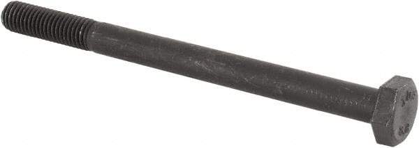 Value Collection - M10x1.50mm Metric Coarse, 130mm Length Under Head Hex Head Cap Screw - Partially Threaded, Grade 8.8 Steel, Uncoated, 17mm Hex - Apex Tool & Supply