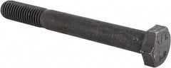Value Collection - M12x1.75mm Metric Coarse, 100mm Length Under Head Hex Head Cap Screw - Partially Threaded, Grade 8.8 Steel, Uncoated, 19mm Hex - Apex Tool & Supply