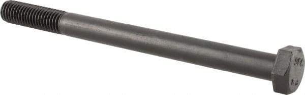 Value Collection - M12x1.75mm Metric Coarse, 150mm Length Under Head Hex Head Cap Screw - Partially Threaded, Grade 8.8 Steel, Uncoated, 19mm Hex - Apex Tool & Supply