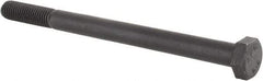 Value Collection - M12x1.75mm Metric Coarse, 160mm Length Under Head Hex Head Cap Screw - Partially Threaded, Grade 8.8 Steel, Uncoated, 19mm Hex - Apex Tool & Supply