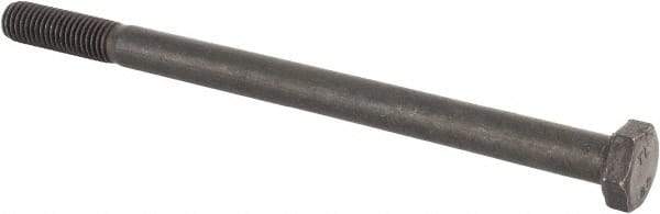 Value Collection - M12x1.75mm Metric Coarse, 180mm Length Under Head Hex Head Cap Screw - Partially Threaded, Grade 8.8 Steel, Uncoated, 19mm Hex - Apex Tool & Supply