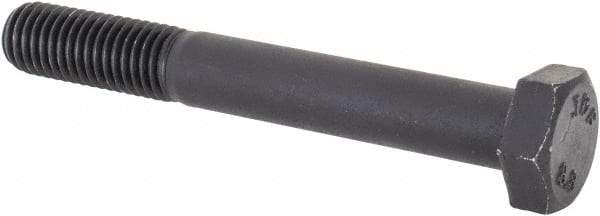 Value Collection - M12x1.75mm Metric Coarse, 90mm Length Under Head Hex Head Cap Screw - Partially Threaded, Grade 8.8 Steel, Uncoated, 19mm Hex - Apex Tool & Supply