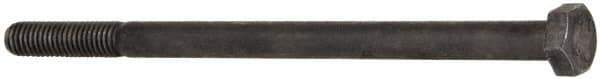 Value Collection - M8x1.25mm Metric Coarse, 130mm Length Under Head Hex Head Cap Screw - Partially Threaded, Grade 8.8 Steel, Uncoated, 13mm Hex - Apex Tool & Supply