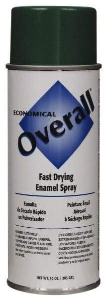 Rust-Oleum - Green, Gloss, Enamel Spray Paint - 5 to 8 Sq Ft per Can, 10 oz Container - Apex Tool & Supply