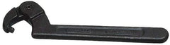 Martin Tools - 4-1/2" to 6-1/4" Capacity, Adjustable Pin Spanner Wrench - 12-1/8" OAL, 1/4" Hook Pin Height - Apex Tool & Supply