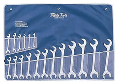 Martin Tools - 18 Piece, 3/8 to 1-1/2" Hydraulic Wrench Set - Apex Tool & Supply
