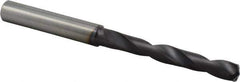 M.A. Ford - Letter F 142° Solid Carbide Jobber Drill - ALtima Finish, Right Hand Cut, Spiral Flute, Straight Shank, 3.58" OAL, Standard Point - Apex Tool & Supply